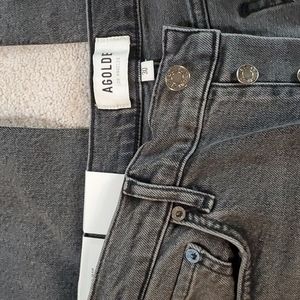 Agolde Jeans Nico High Rise Straight Slim Fit Size 30